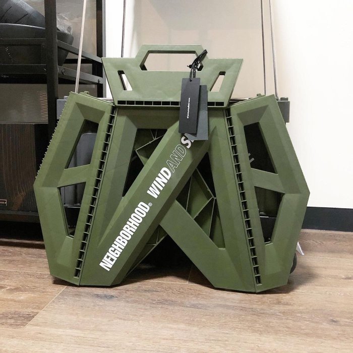 希望商店】NEIGHBORHOOD NHWDS / P-STEPSTOOL 21SS SEA 攜帶摺疊