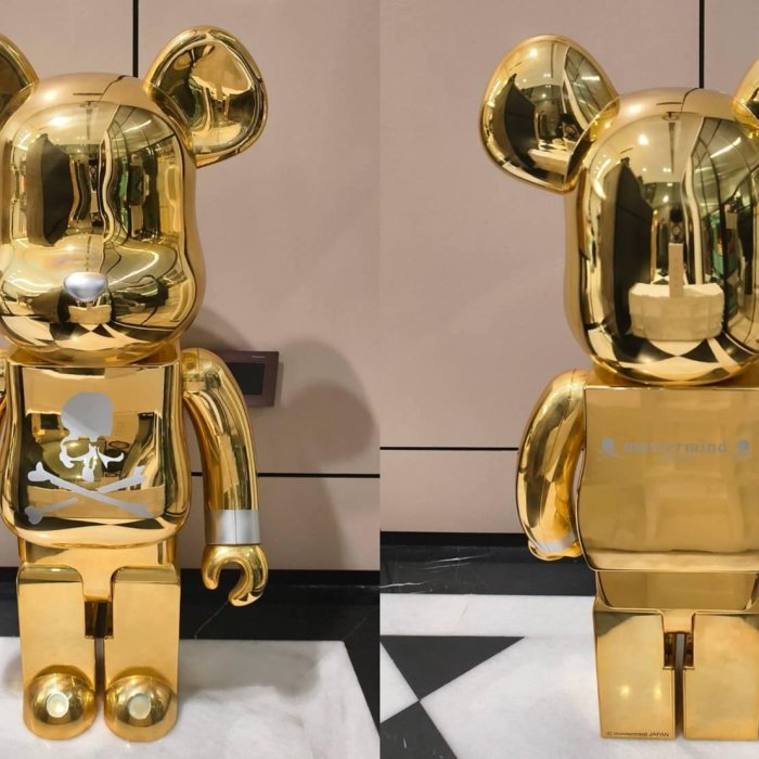 BE@RBRICK mastermind JAPAN GOLD 1000％ BE@RBRICK mastermind JAPAN GOLD 1000％ MMJ 1000% | Yahoo拍賣