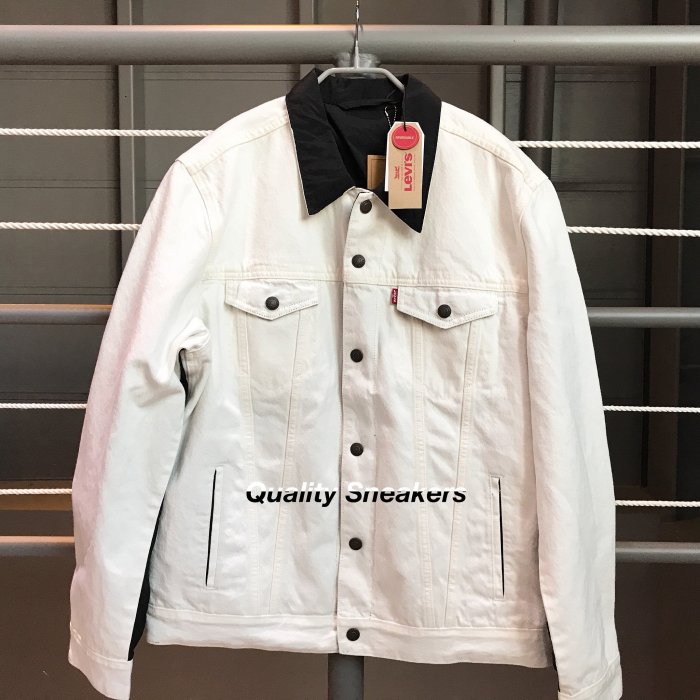 現貨 - Jordan x Levis 雙面 牛仔 外套 夾克 白色 黑色