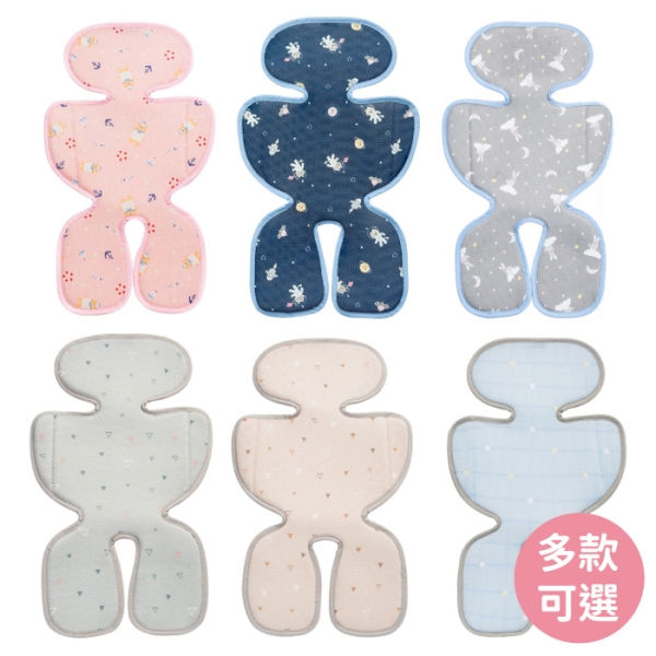 韓國 GIO Pillow 超透氣涼爽座墊/坐墊/涼墊A型(褲型-花色款)多色可選