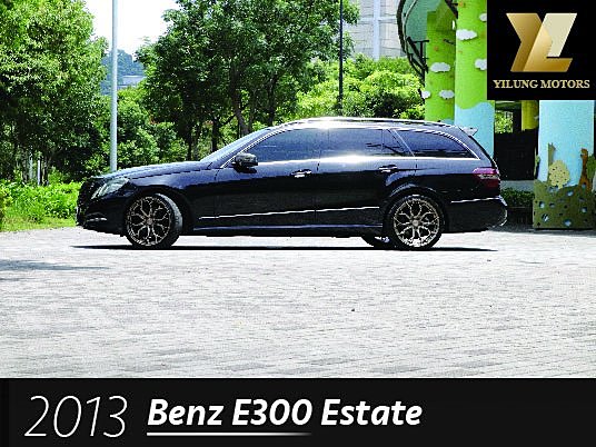 毅龍汽車 嚴選 Benz E300 Estate 全車原鈑件 原廠ACC跟車