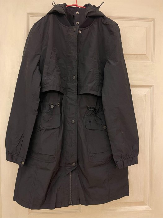 HAZZYS 長版大衣 長版風衣外套