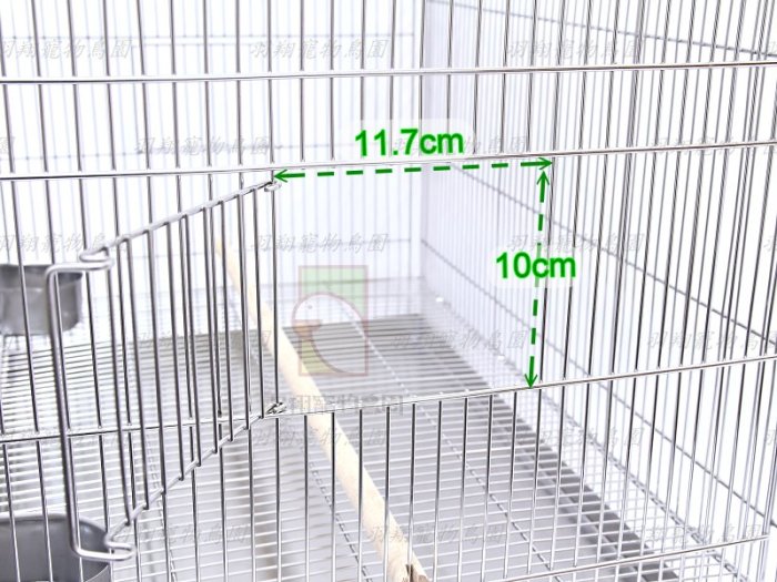 兩尺白鐵鳥籠組合4/羽翔寵物鳥園/摺疊鳥籠/204不鏽鋼材質/組裝容易