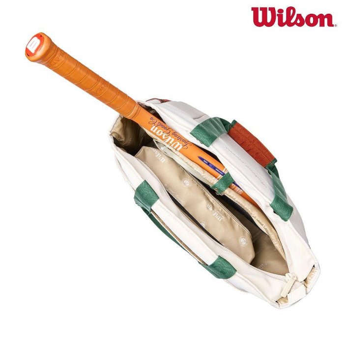 【曼森體育】Wilson ROLAND GARROS 2026 TENNIS TOTE Cream 托特包 米色 法網系列