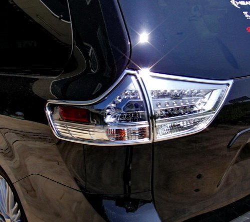 【JR佳睿精品】TOYOTA 豐田 SIENNA 2010-UP 鍍鉻 後燈框 尾燈框 後燈電鍍框 改裝 配件 台灣製