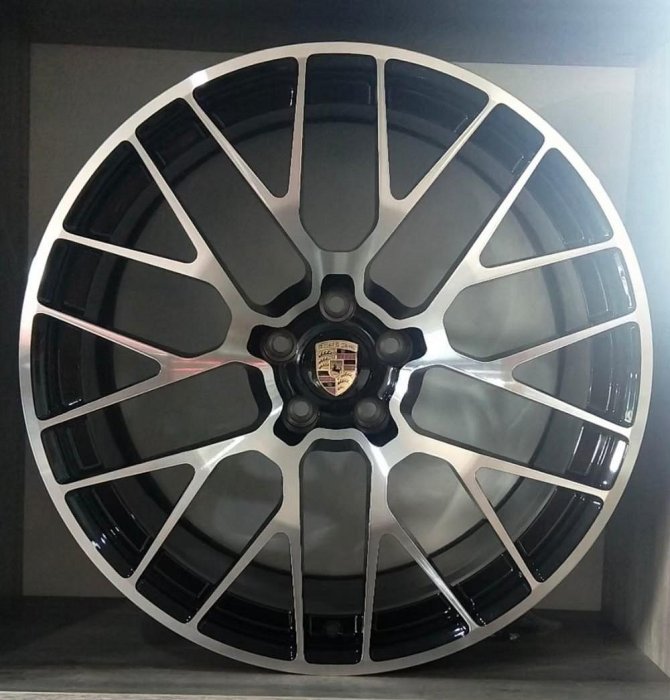 圈圈 袁　 台中【廣明輪胎】Porsche保時捷客製化鍛造鋁圈/輪圈19~22吋Macan