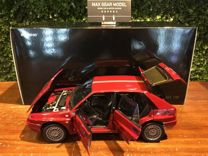 1/18 Kyosho Lancia Delta HF Integrale Final Red 08343C【MGM