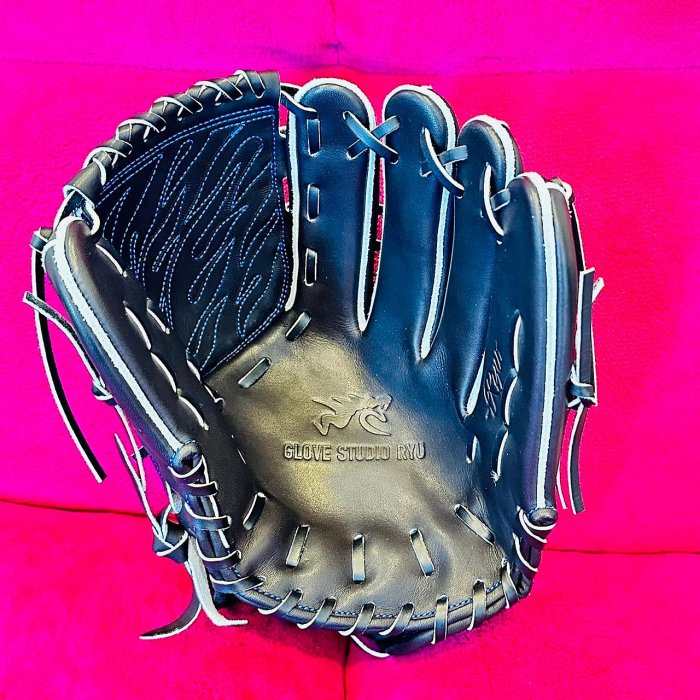 貳拾肆棒球-日本帶回龍GLOVE STUDIO RYU 手作版硬式用投手手套/日製