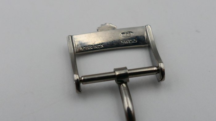 【美好時光】特價出!ROLEX 勞力士原廠16mm不鏽鋼錶扣搭皮帶必備好物( 1601 16014 16234)