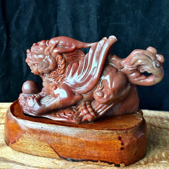 壽山石貔貅壽山石飛天貔貅招財貔貅財位首選附台灣證書1848 | Yahoo拍賣