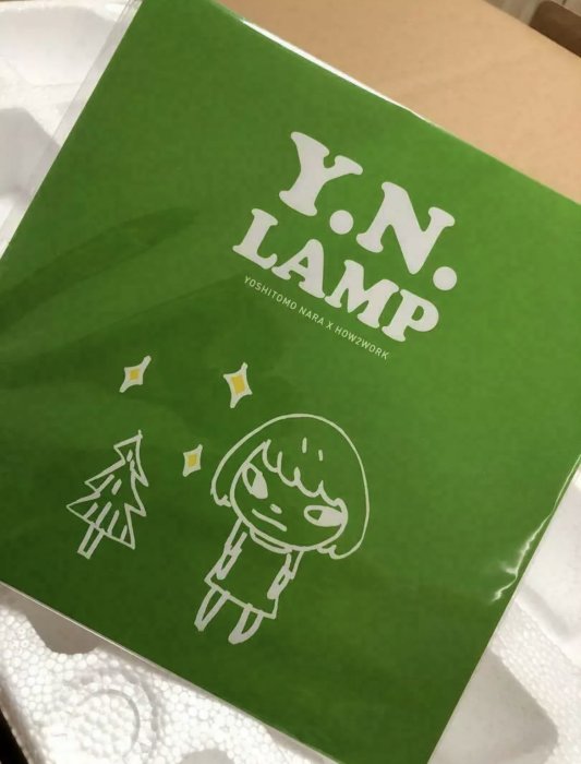 奈良美智檯燈Y.N. LAMP BY YOSHITOMO NARA how2work 20週年台北
