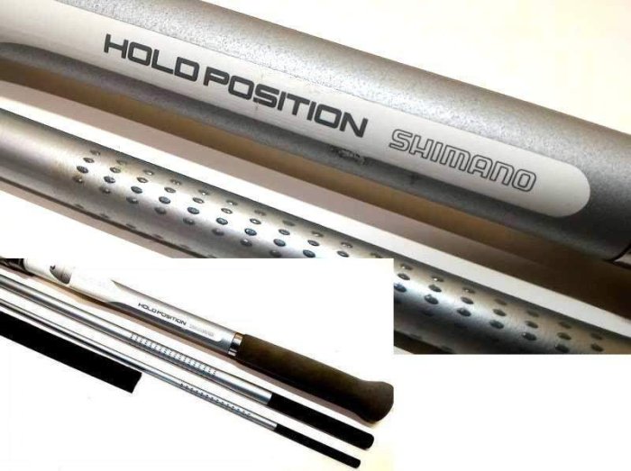 日本製全新SHIMANO ARGOS 80-330 大物.並繼中通船竿.銀白竿(DAIWA