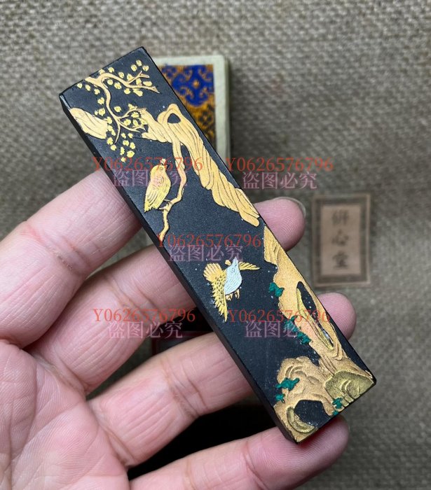 70年代，超頂漆煙(m387)，國營徽州墨廠墨精。陳化特別漂亮。原盒齊全