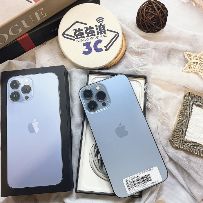 二手 iPhone 13 Pro Max 128G 藍色*24201（店保365天）