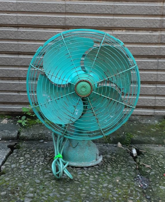 阿爸的珍藏~大同早期古董桌扇 復古電風扇 3