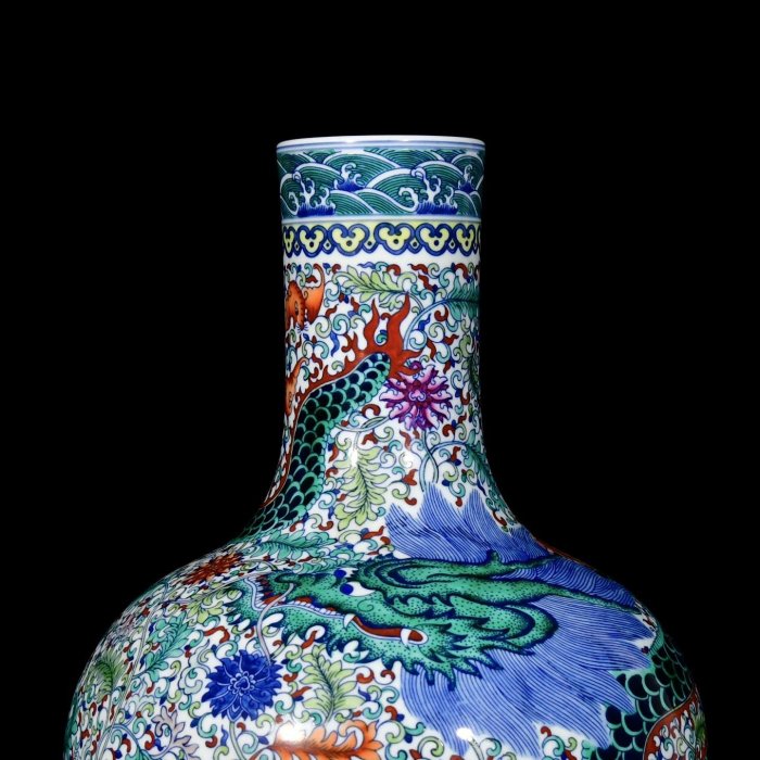 大清雍正年製款・粉彩・八桃紋・天球瓶』極細工・置物・古賞物・古董・ 大清雍正粉彩九桃紋天球瓶仿古瓷器古董古玩老貨收藏真品| 協貿國際