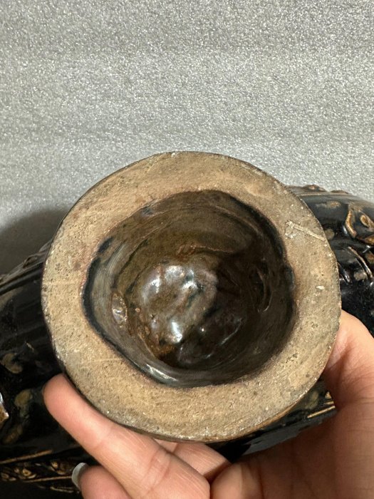 晉漢坊大扁壺磁州窯老窯瓷| Yahoo拍賣