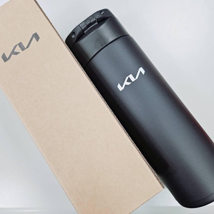 [汽車精品]全新公司貨 kia 品牌聯名 虎牌 TIGER MKA-K 超輕量 抗菌型 彈蓋式不銹鋼 保溫瓶