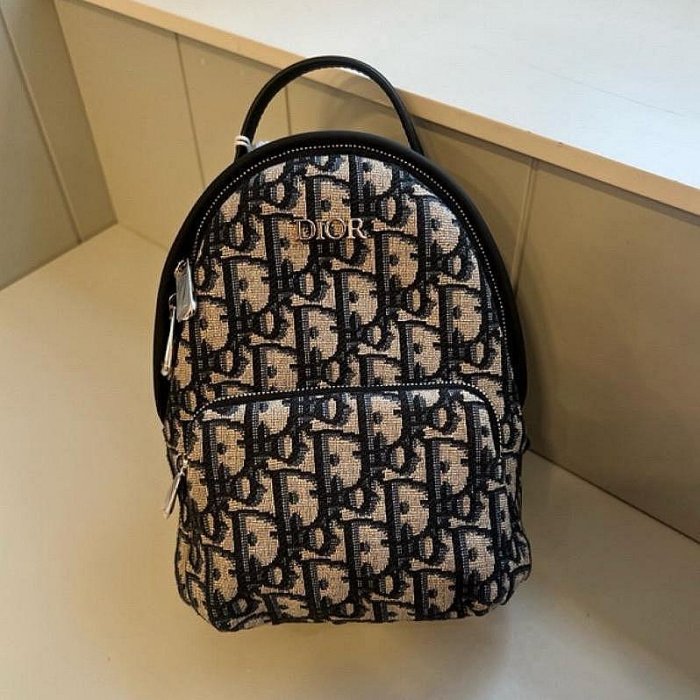 💛63890 迪奧 Dior baby dior 滿版老花 後背包