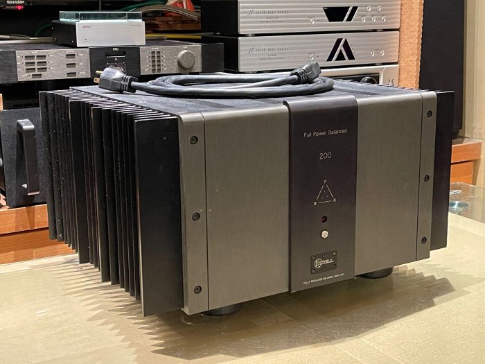 KRELL FPB-200 經典霸王純A類200瓦二聲道後級擴大機一元起標無底價