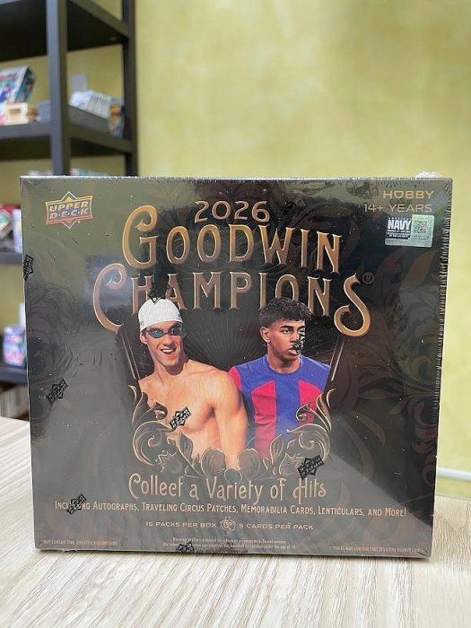 2026 Upper Deck Goodwin Champions Hobby Box