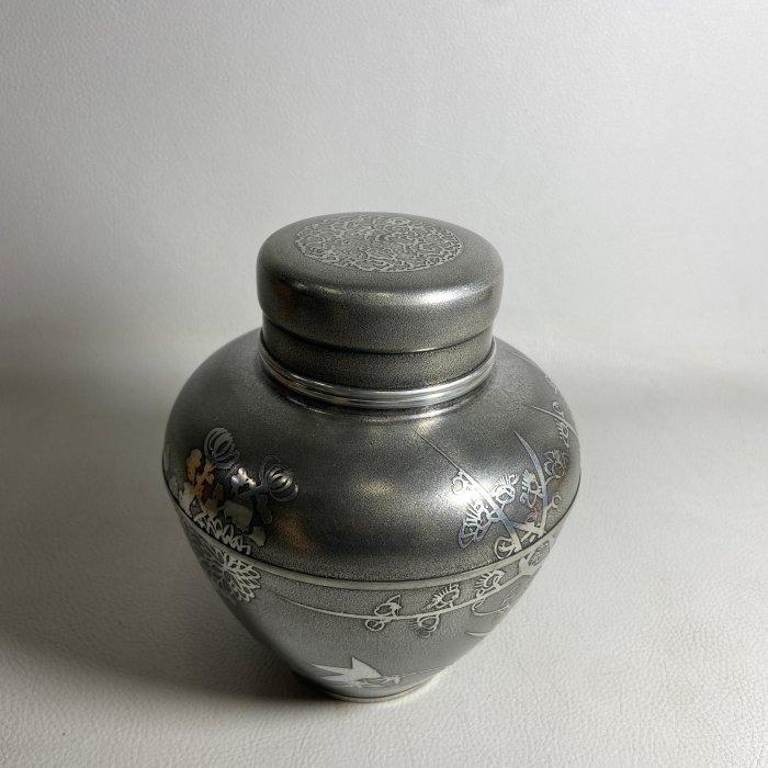 古玩輕鬆拍】老日本昭和年紀念時代煎茶道具名工匠乾茂號造落款四君子紋