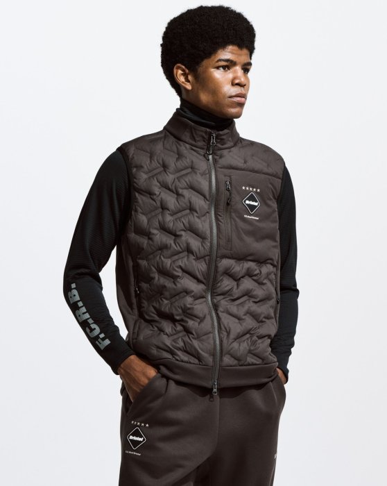 トップス FCRB POLARTEC POWER STRETCH HYBRID VEST F.C.Real Bristol POLARTEC POWER STRETCH HYBRID VEST 背心