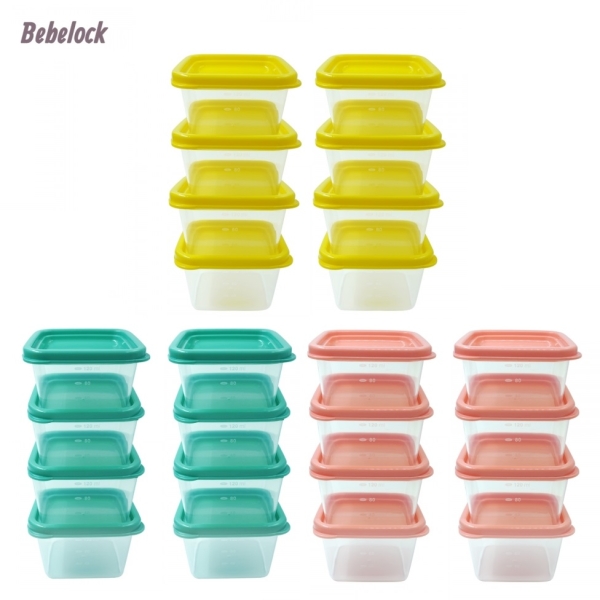 BeBeLock吸蓋儲存盒(8個/120ml)【六甲媽咪】