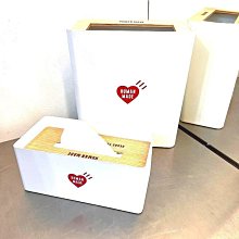 BLACK全新HUMAN MADE金屬製重量級TISSUE BOX面紙盒/衛生紙盒