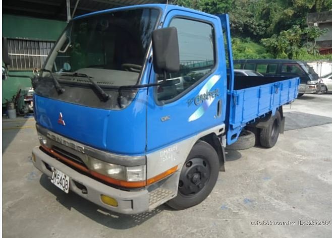 自售1997年堅達3.5噸柴油貨車引擎讚一手車好開只跑14萬公里148000