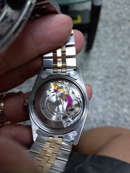 二手鋪 NO.6768 勞力士 1601 ROLEX 1570機芯 外加鑽石外框 機芯美 保養得宜