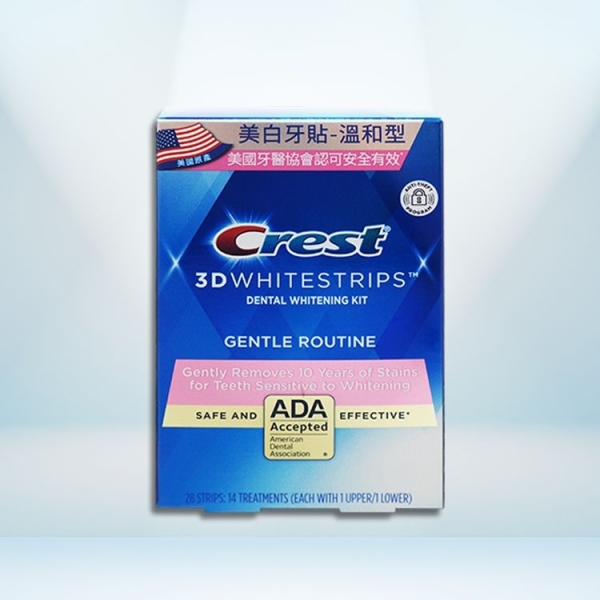 美國 Crest 3DWhite美白牙貼(28片)【小三美日】D000434 牙齒亮白 美齒