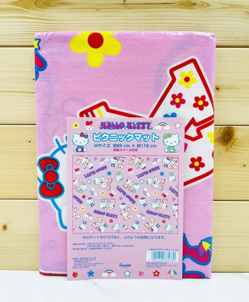 【震撼精品百貨】凱蒂貓 Hello Kitty~日本SANRIO三麗鷗 Kitty 野餐墊89x119cm-英文*33578
