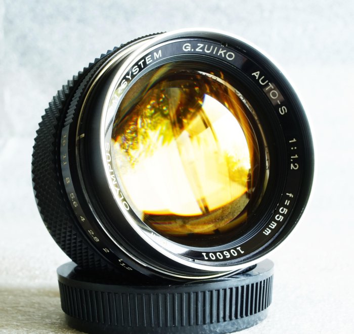 整備済・完動品 ☆美品 OLYMPUS G.ZUIKO 55㎜ f1.2 om