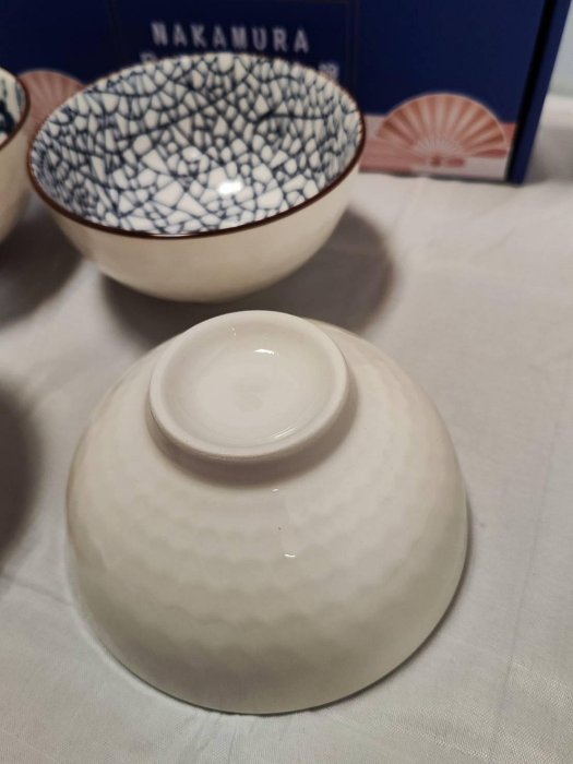 NAKAMURA 日式陶瓷四入碗】== 【達欣工股東會紀念品】 | Yahoo拍賣