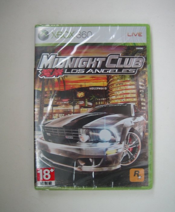 全新XBOX360 灣岸4:洛杉磯 英文版 Midnight Club