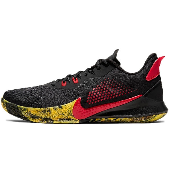 【限定値下げ】Nike kobe Bryant Mamba Fury EP 現貨】NIKE Mamba Fury EP KOBE 男鞋籃球耐磨曼巴潑墨黑黃【運動