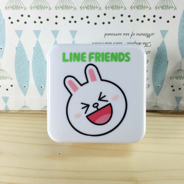 【震撼精品百貨】LINE FRIENDS 兔兔、熊大~充電器-方形造型插頭-兔兔圖案