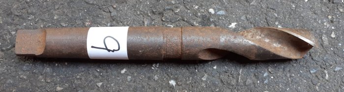 二手~車床用電鑽頭(9)~總長21公分