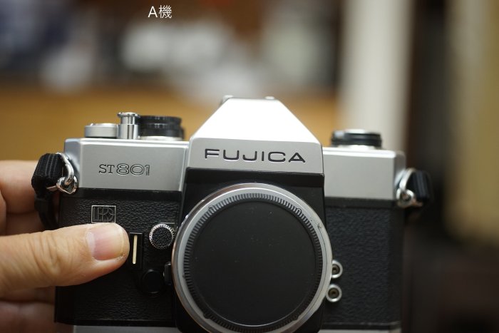 FUJICA ST801 一眼レフカメラ　レトロ　望遠レンズ付き M42最速機種 Fujica st801 完動品 M42マウント有力機、FUJICA ST801
