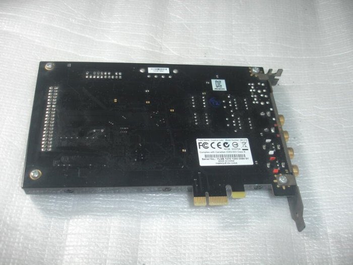 創新Creative Sound Blaster X-Fi Titanium HD THX SB1270 音效卡