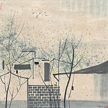 一元起拍暖場｜吳冠中(款)｜春到人間｜紙本立軸｜6798-ATNS-PB『宣和書畫』多位藏家缺錢釋出千張字畫