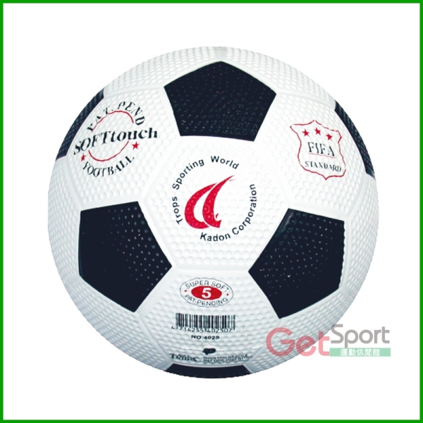TROPS足球5號(黑白)(高爾夫球面/雙色/SUCCESS/GetSport)