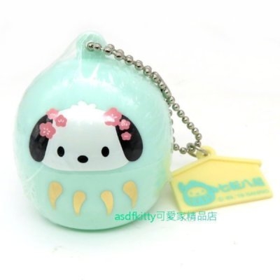 asdfkitty*怕洽狗達摩造型原子筆吊飾/掛飾-日本正版商品