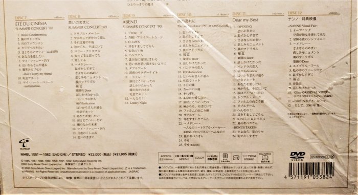 ミュージック Yoko Minamino 20th Anniversary DVD Box Amazon.co.jp: DVD NANNO DVD BOX Yoko Minamino 20th
