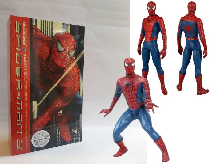 メディコムトイ スパイダーマン3 リアルアクションヒーローズNo