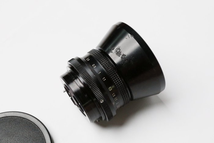 中幅廣角Carl Zeiss Jena DDR MC Flektogon 50mm F4 P6接環MC版可轉GFX