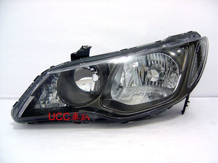 【UCC車趴】HONDA 本田 CIVIC ZH K12 八代 8代 09-12 原廠型 HID 黑框大燈 一邊3800