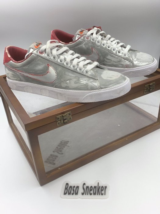 CLOT x Nike Museum AC TZ Tennis Classic聯名第二彈銀破壞木盒