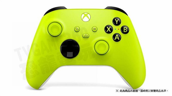 【二手商品】微軟 XBOXSERIES XBOX SERIES S X 原廠無線控制器 藍牙 手把 電擊黃 黃色 台中